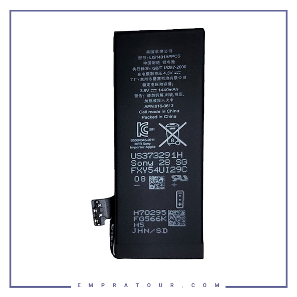 باتری اصلی موبایل آیفون iphone 5