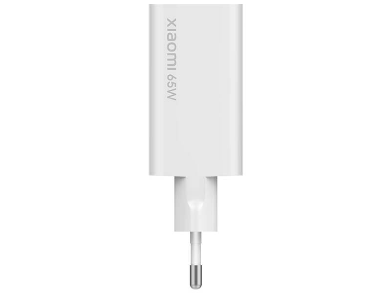 ‌آداپتور Type-C فست شارژ 65 وات شیائومی Xiaomi AD65GEU 65W Fast Charger With Gan Tech