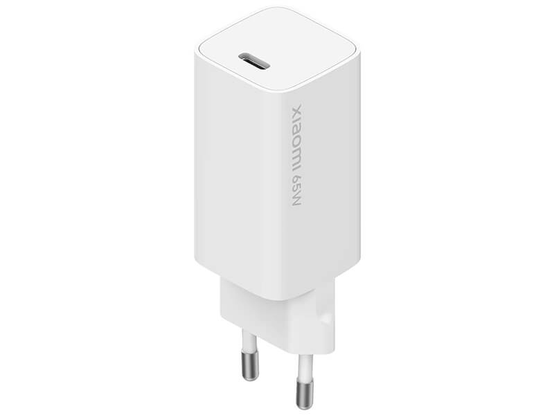 ‌آداپتور Type-C فست شارژ 65 وات شیائومی Xiaomi AD65GEU 65W Fast Charger With Gan Tech