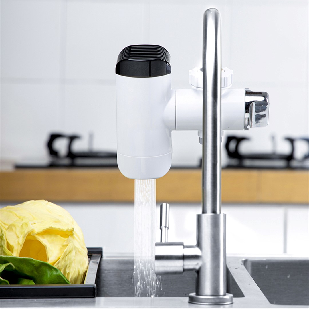 شیر آب گرم شیائومی مدل Xiaoda Water Heater Tap HD-JRSLT06 دارای دو خروجی آب مجزا