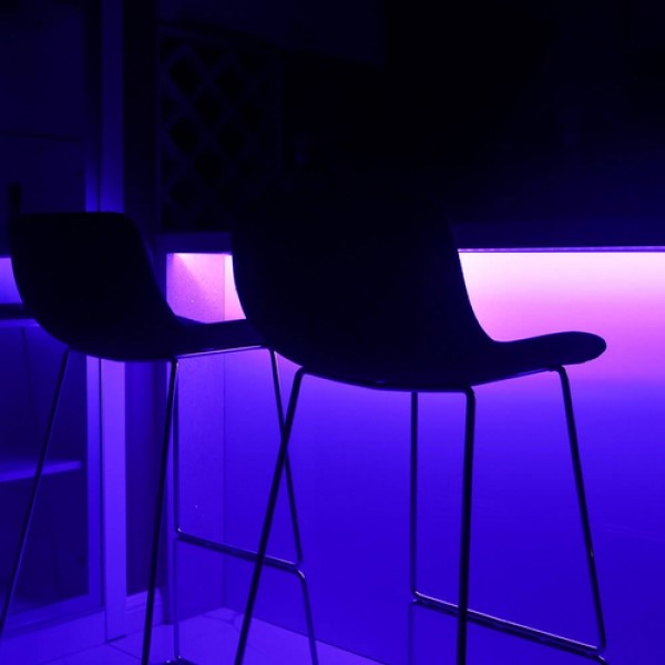 نورپردازی با استفاده از چراغ ریسه‌ای