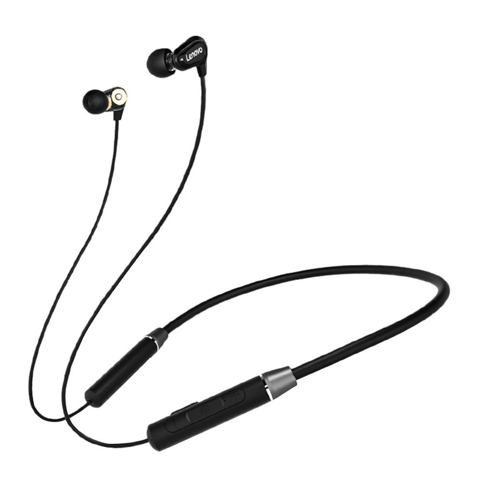 هندزفری بلوتوث گردنی لنوو Lenovo Neckband Earphone  HE08