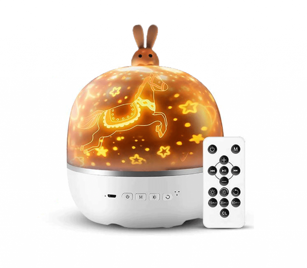 چراغ خواب عروسکی Moonlight Bunny