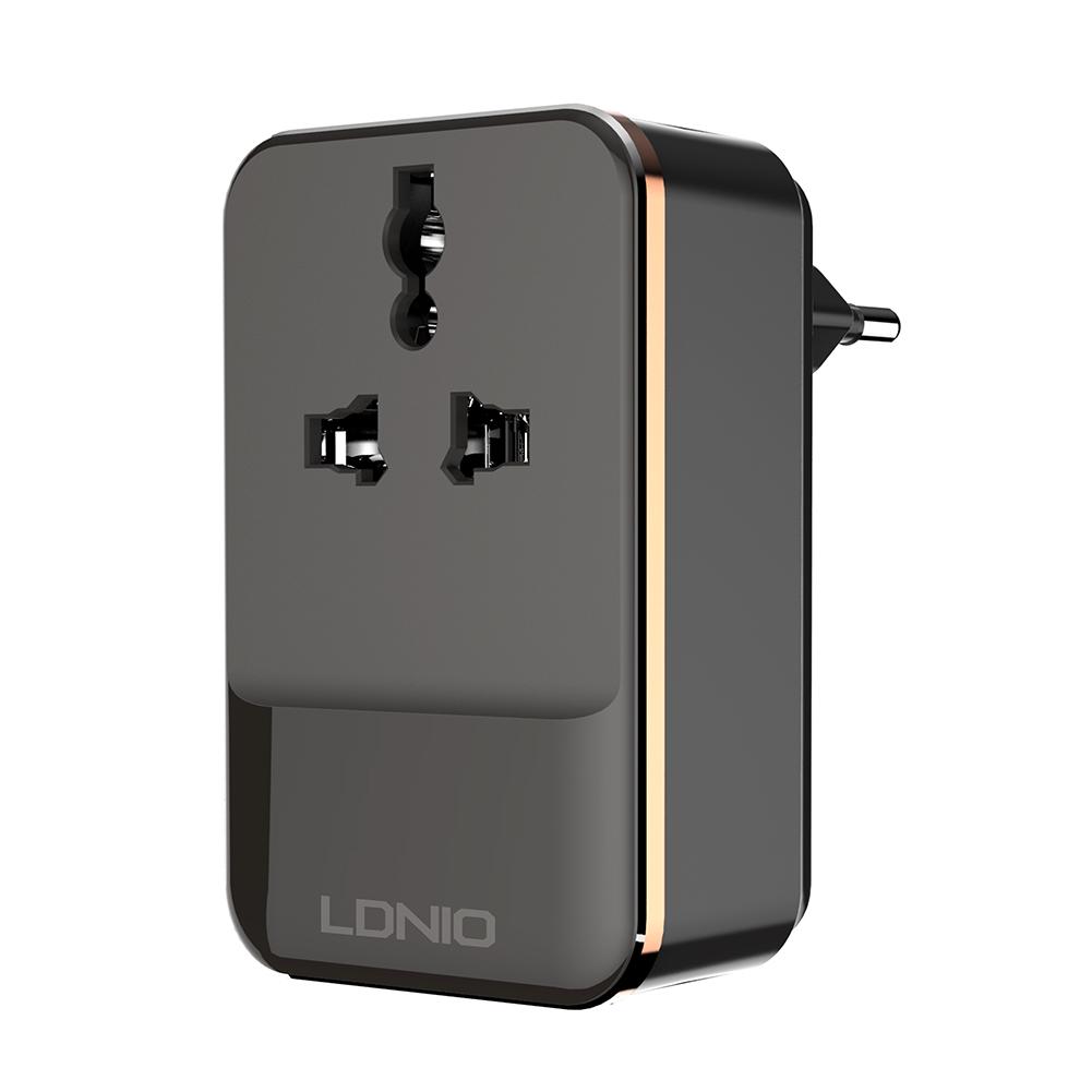 شارژر و تبدیل الدینیو LDNIO Travel Convertor Adapter Mobile Charger SC1205