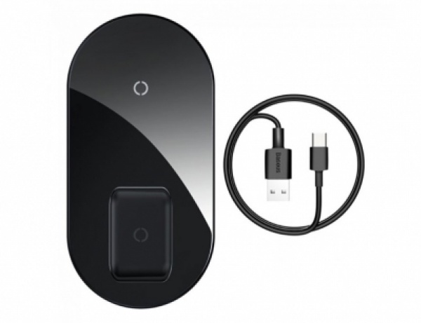 شارژر بیسیم بیسوس Baseus Simple 2in1 Pro Edition WXJK-C01 15W