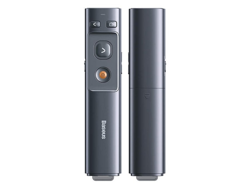 پوینتر و پرزنتر بی سیم بیسوس Baseus Orange Dot Wireless Presenter Red Laser ACFYB-B0G