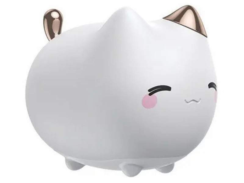 چراغ خواب عروسکی بیسوس طرح گربه Baseus Cute kitty Silicone Night Light DGAM-A02