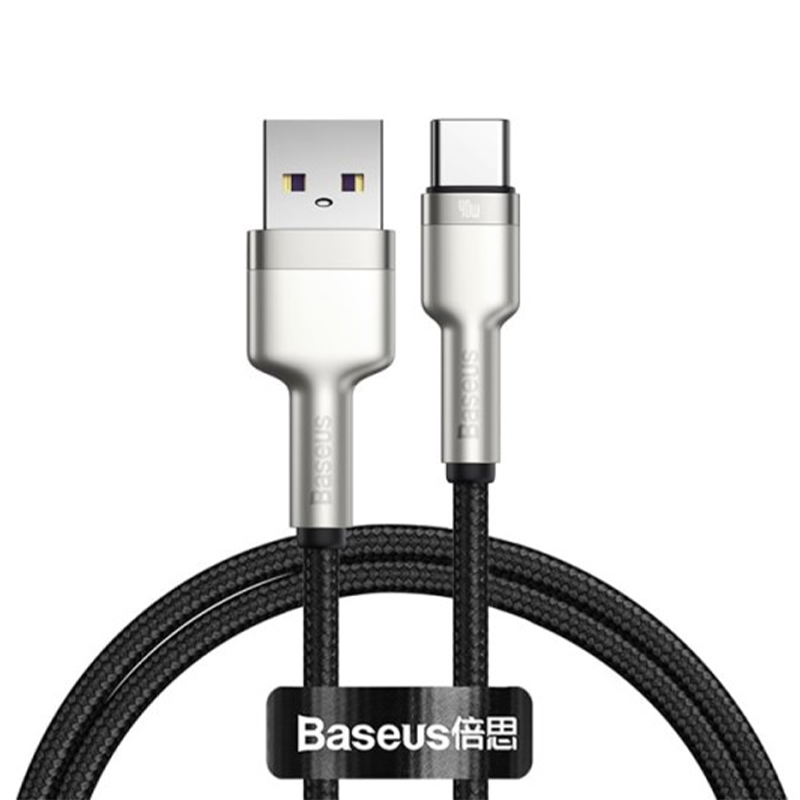کابل Type C سریع 2 متری بیسوس Baseus Cafule Series Metal CATJK-B01