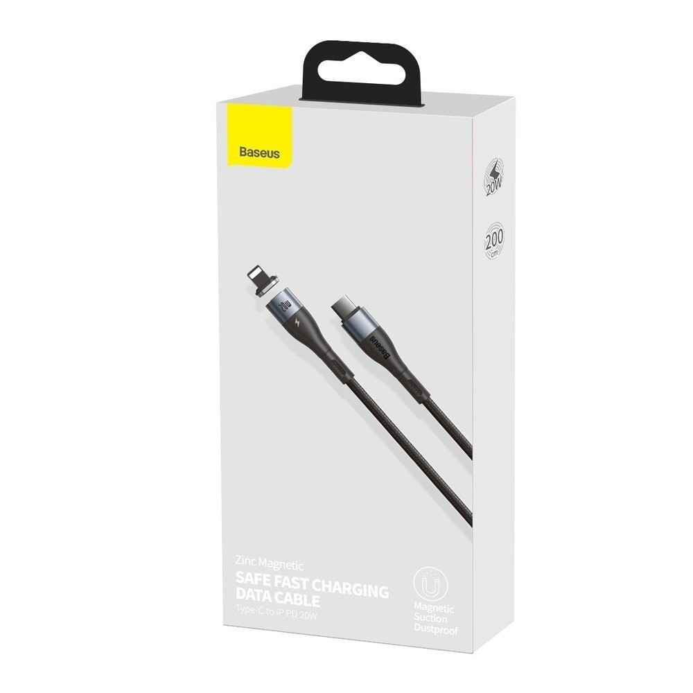کابل شارژ سریع baseus zinc magnetic data cable pd 20w