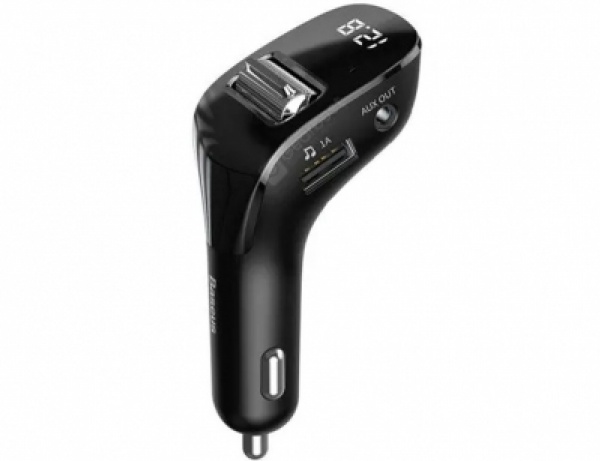 شارژر فندکی و پخش کننده بلوتوث بیسوس Baseus Streamer F40 MP3 Car Charger CCF40-01