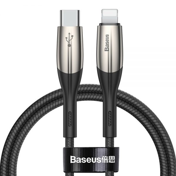 کابل Type C به لایتنینگ بیسوس 1متر Baseus Horizontal PD CATLSP-01