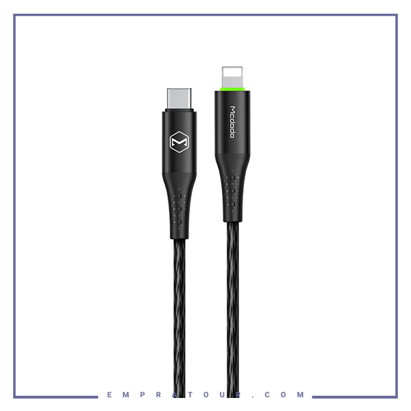 کابل Type C به لایتنینگ قطع کن دار مک دودو 1.2متر Mcdodo Type C To Lightning Auto Power Off CA-7360