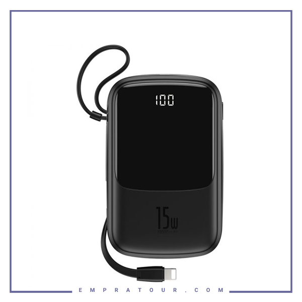 پاوربانک 10000 بیسوس Baseus Qpow Digital Display PPQD-B01