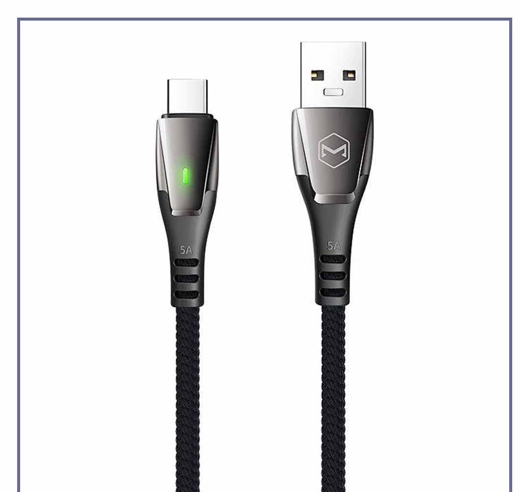 کابل Type C قطع کن دار مک دودو