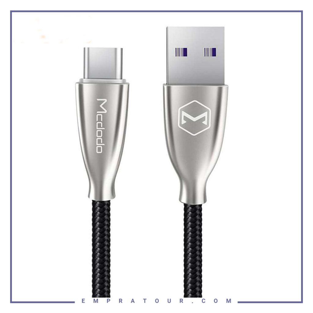 کابل Type C فست شارژ مک دودو 1متر Mcdodo Type C Data Cable CA-5420