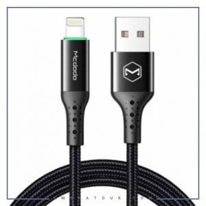 کابل لایتنینگ قطع کن دار مک دودو 1.2متر Mcdodo Lightning Auto Power Off CA-7410