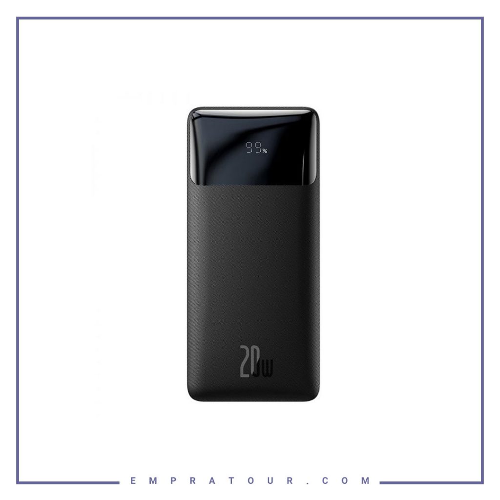 پاوربانک 10000 بیسوس20W وات Baseus Bipow Digital Display PPBD20 PPDML-L01