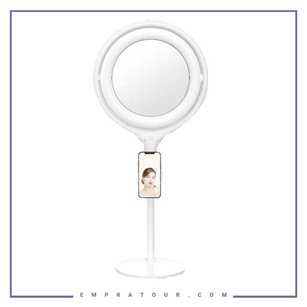 آینه شیائومی xiaomi desktop 70cm beauty mirror live lamp s12