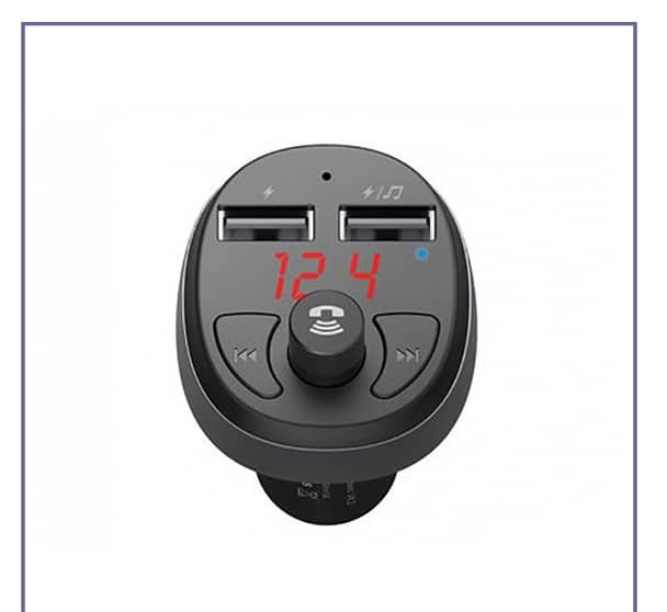 شارژر فندکی با قابلیت پخش موسیقی و تماس مک دودو