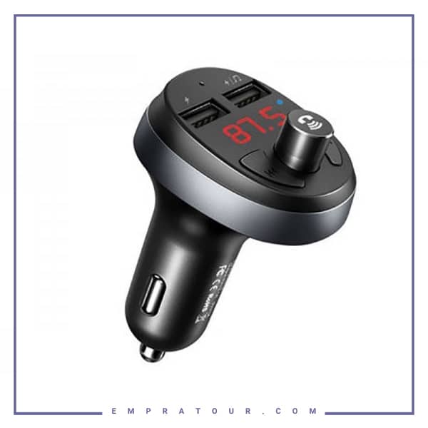 شارژر فندکی با قابلیت پخش موسیقی و تماس مک دودو Mcdodo Car Charger Blutooth FM Transmitter CC-6880