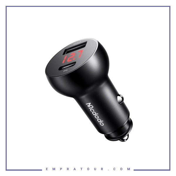 شارژر فندکی مک دودو  Mcdodo CC-6810 QC3.0 PD3.0 Car Charge 30w