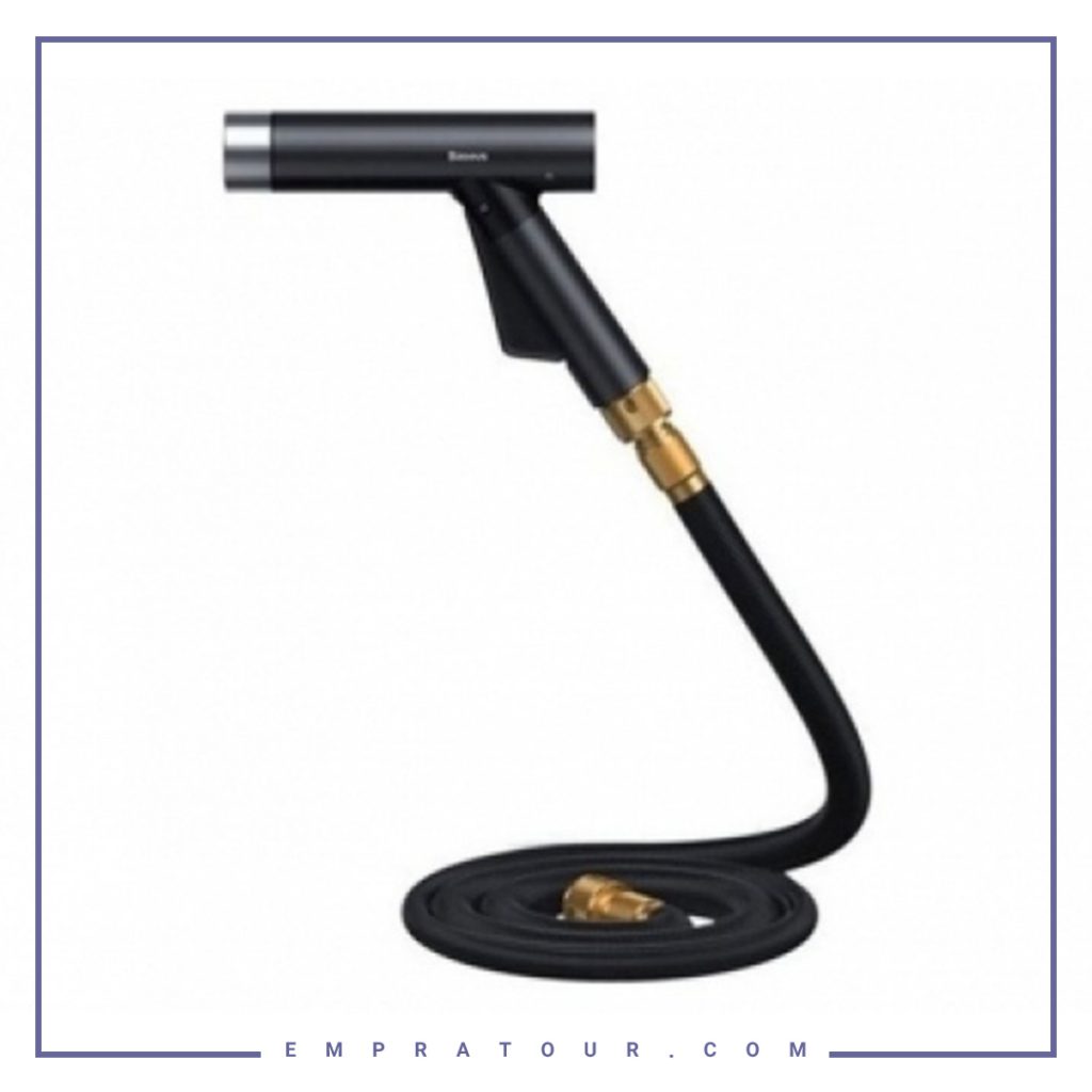 شلنگ و نازل کارواش 15 متر Baseus Car Wash Spray Nozzle CRXC01-B01