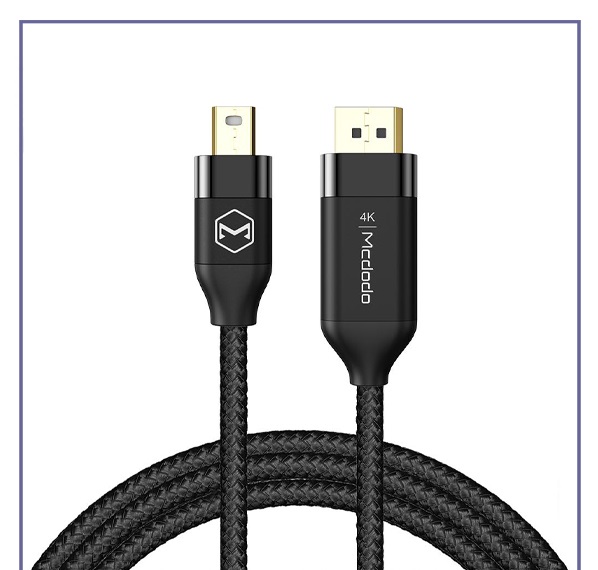 کابل DP به Mini DP مک دودو 2 متر