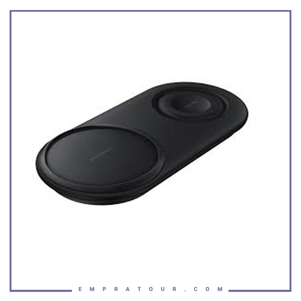 شارژر وایرلس دوتایی سامسونگ Samsung Duo Pad Wireless Charger EP-P5200TBEGUS
