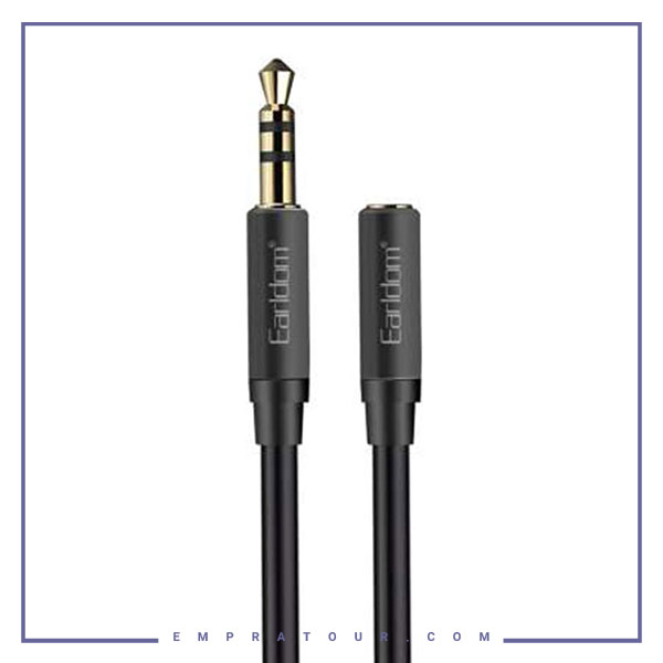 کابل افزایش طول صدا ارلدام Earldom ET-AUX34 Extension Audio Cable 1m
