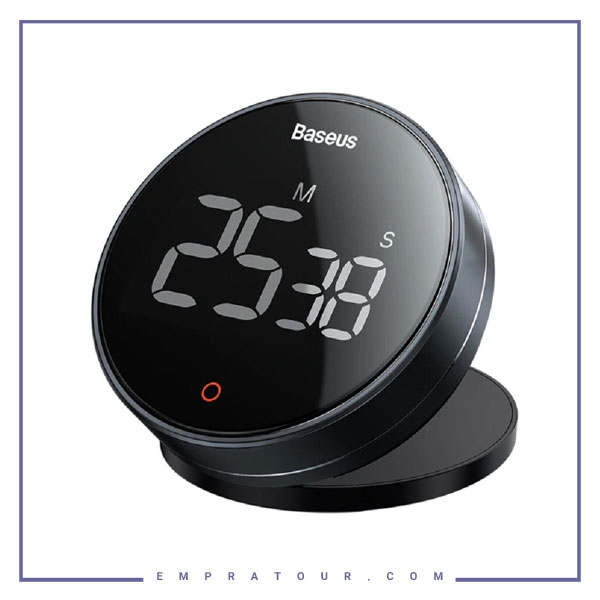 تایمر زنگ دار بیسوس Baseus Heyo Rotation Countdown Timer Pro YGH-5237 FMDS000013