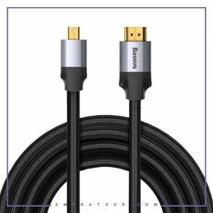 کابل HDMI به Mini DP طول 1 متر بیسوس Baseus Enjoyment Series 4K CAKSX-L0G