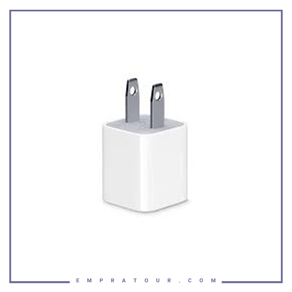 شارژر اورجینال چین ۵ وات آیفون مدل A1385 ا Apple  USB Power Adapter