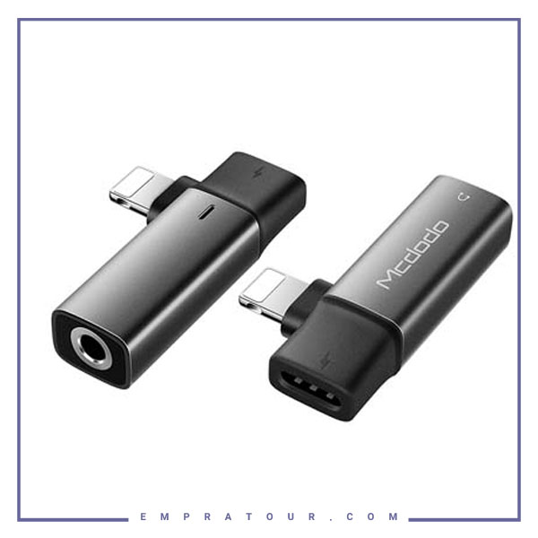 تبدیل لایتنینگ به لایتنینگ مک دودو 3.5 میلی متر Lightning to DC3.5mm Audio Adapter CA-6210