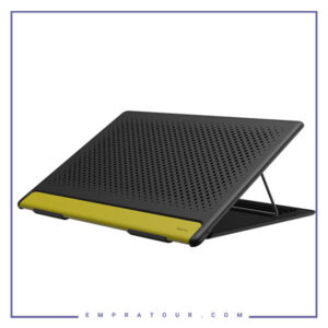 پایه نگهدارنده لپ تاپ باسئوس مدل Mesh Portable Laptop Stand SUDD-GY