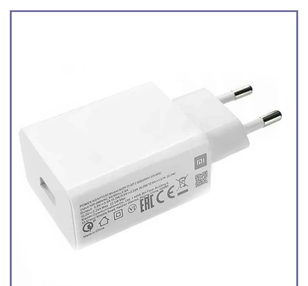 شارژر دیواری سریع شیائومی اورجینال رو کارتونی MDY-11-EP