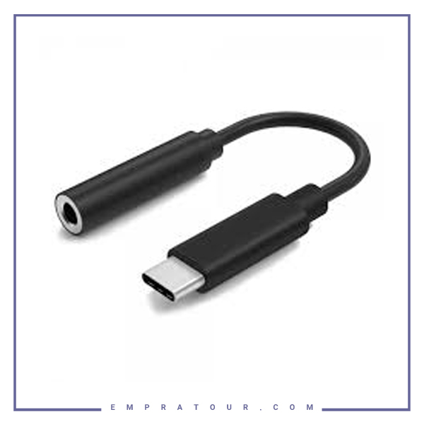 مبدل تایپ سی به صدا اورجینال سامسونگ Samsung  Original Type-C Headset Jack Adapter
