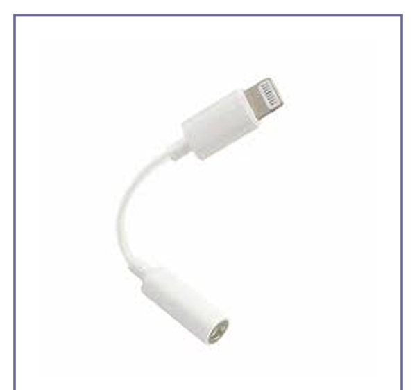 تبدیل اصلی لایتنینگ به جک 3.5 میلیمتری اپل A1749