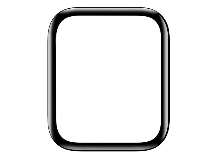 گلس اپل واچ 44 میلی متر خمیده بیسوس SGAPWA4-H01