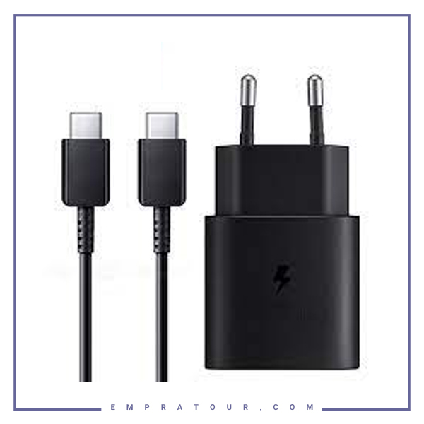 شارژر سوپرفست سامسونگ اورجینال با کابل Samsung Travel Adapter Charging EP-TA800