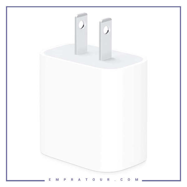 آداپتور شارژر اپل آیفون مدل A1692 اورجینال چین Apple MU7V2ZM/A 20W Type C