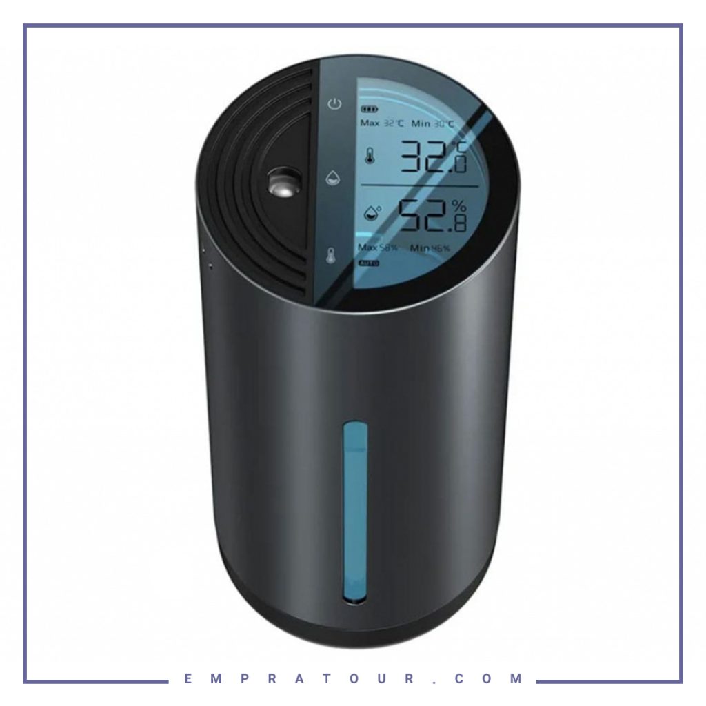 دستگاه بخور سرد و رطوبت ساز بیسوس Baseus Water Window Digital Display Car Humidifier CRJSQ02-01