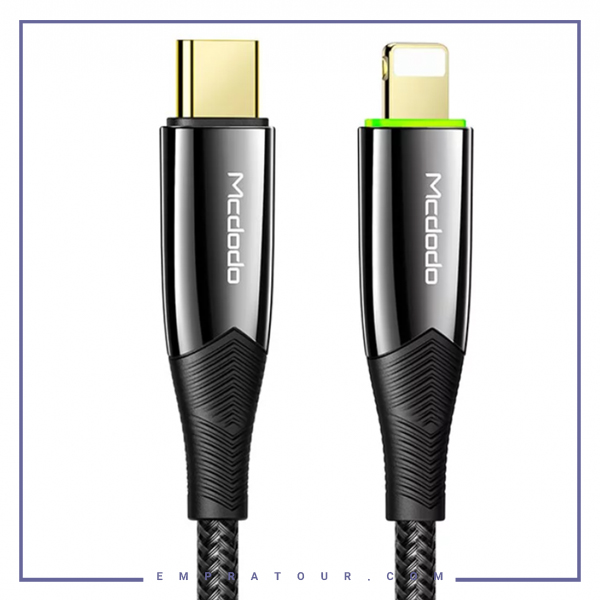کابل شارژ هوشمند TYPE-C به لایتنینگ مک دودو 1.2 متر Mcdodo 20W Type-C to Lightning PD CA-856