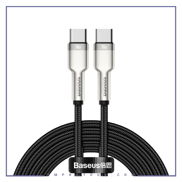 کابل Type C به Type C فست شارژ بیسوس 1 متر Baseus Cafule Metal CATJK-C01