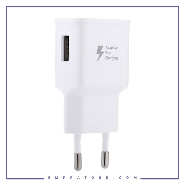 شارژر دیواری سریع اورجینال سامسونگ روکارتنی Samsung Charging Adapter EP-TA20EWE