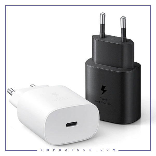 شارژر دیواری اورجینال سوپر فست سامسونگ رو کارتنی Samsung Charging Adapter EP-TA800