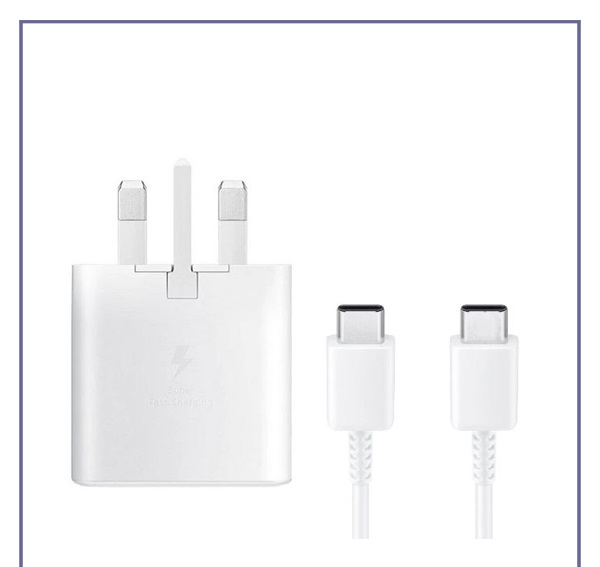 شارژر دیواری به همراه کابل USB-C سامسونگ