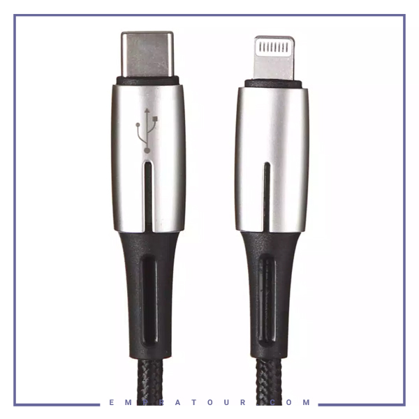 کابل Type C به لایتنینگ بیسوس 1.3 متر Baseus Waterdrop 18W Type C to Lightning CATLRD-01
