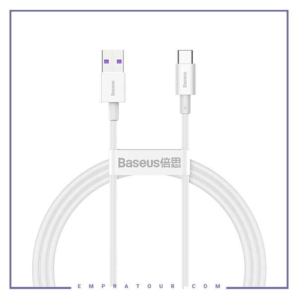 کابل Type C فست شارژ بیسوس 1 متر Baseus Superior Series USB to Type-C CATYS-02