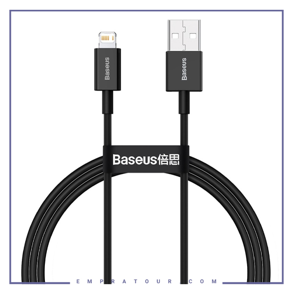 کابل لایتنینگ 1 متری بیسوس Baseus Superior Series USB to iP CALYS-A01