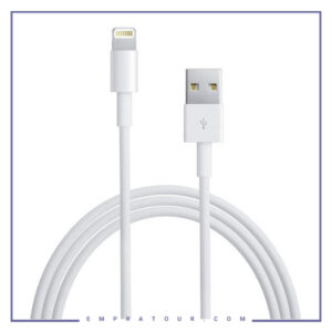 کابل تبدیل USB به لایتنینگ اورجینال اپل 1متر Lightning to USB Apple A1480